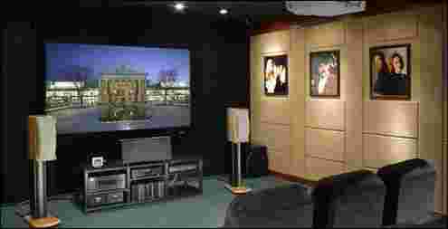 Projector Screen Install