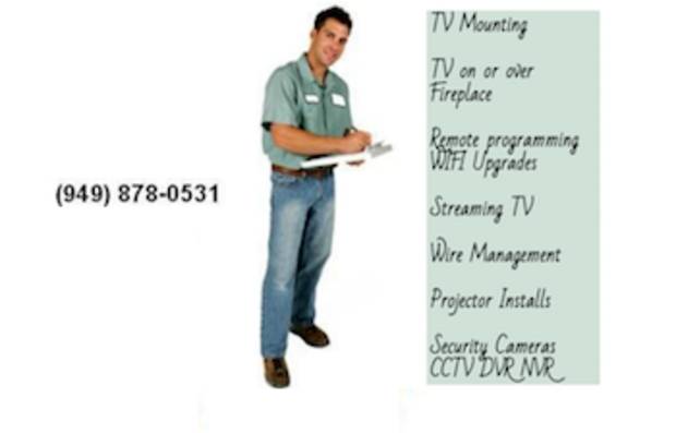 TV Mounting - Whole House Audio - Web Streaming TV Devices - Wifi Upgrades...
